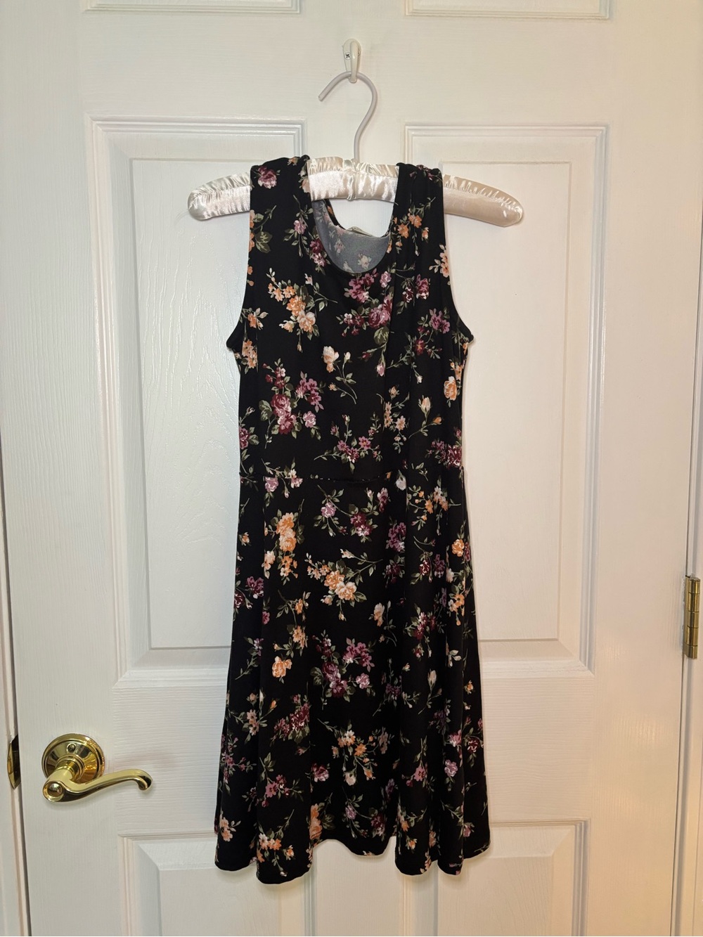 Knitworks Black Floral Dress